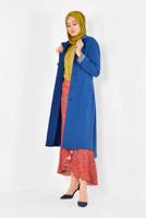 Vêtements hijab ROUGE JUPE À VOLANTS FLEURS ALVİNA 6331