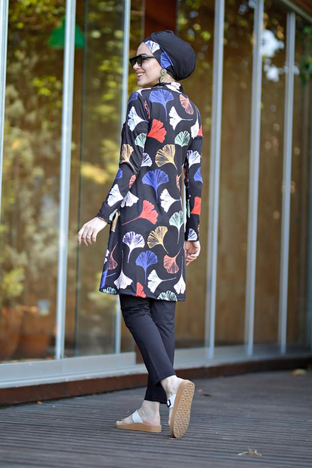 Vêtements hijab  PRINTED HIJAB SWIMSUIT 2022  - TRENDTESETTÜR