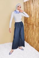 Hijab clothing NAVY BLUE SALAS DENIM PANTS 50001 