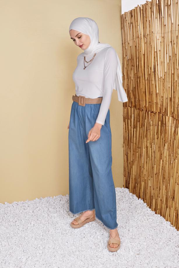 Vêtements hijab  SALAS DENIM PANTS 50001  - TRENDTESETTÜR