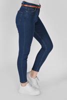 Tesettür giyim LACİVERT DAR PAÇA DENİM PANTOLON 2421