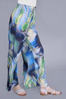 Tesettür giyim LACİVERT PAMUKLU DESENLİ PANTOLON  26112 