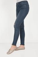 Tesettür giyim LACİVERT ALVİNA  ESKİTME PANTOLON 70058