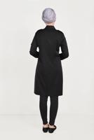 Tesettür giyim SİYAH ALVİNA DENİM PANTOLON 70063