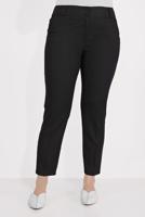 Tesettür giyim SİYAH  ALVİNA ARA BEL BORU PAÇA PANTOLON 70070	