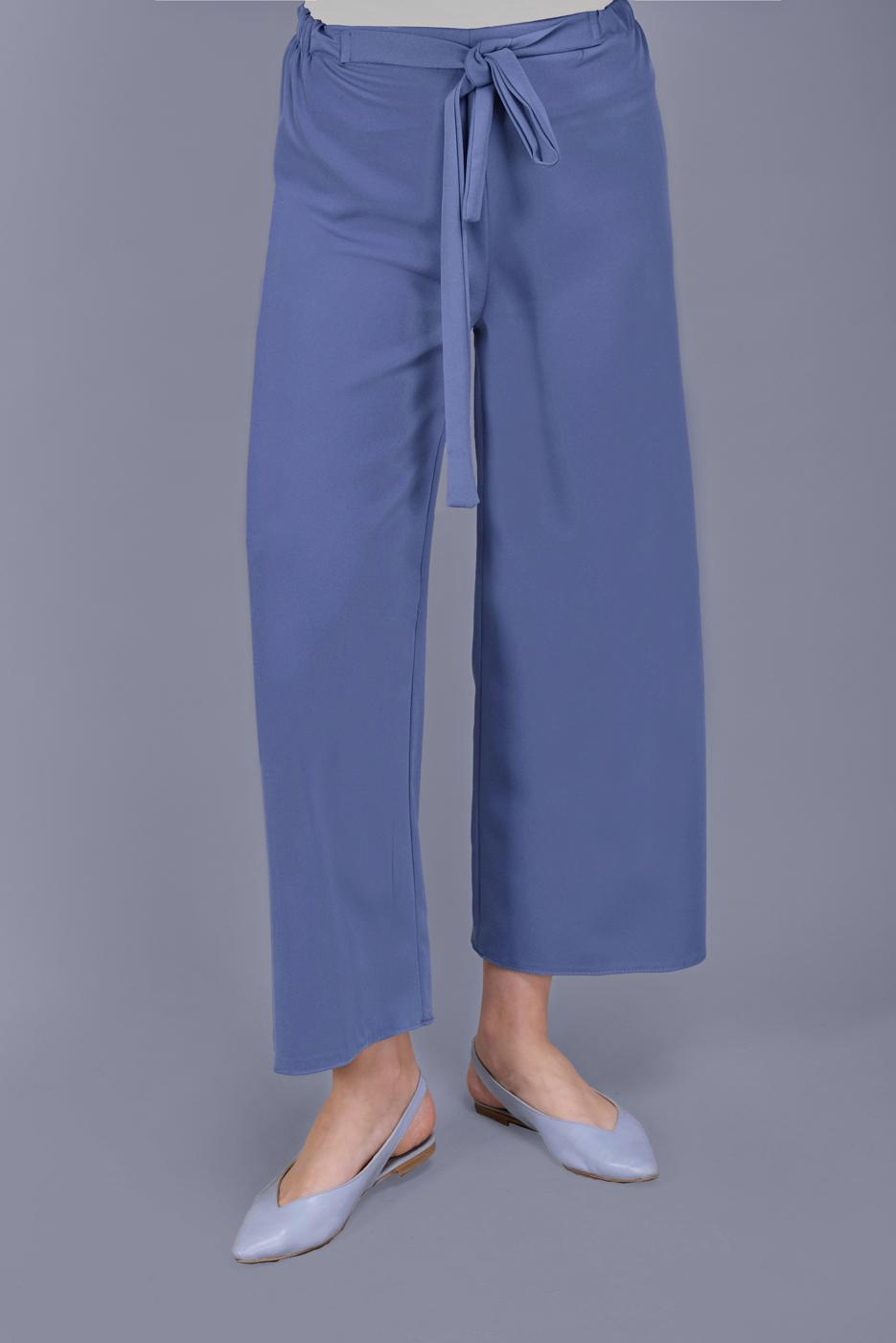 Vêtements hijab BLEU MARINE PANTALON DÉCHIRÉ 7131