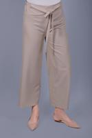 Vêtements hijab BEIGE PANTALON DÉCHIRÉ 7131