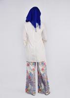 Tesettür giyim MAVİ T 7209 ALVİNA SONYA 10406 PANTOLON 38/44 TEK36