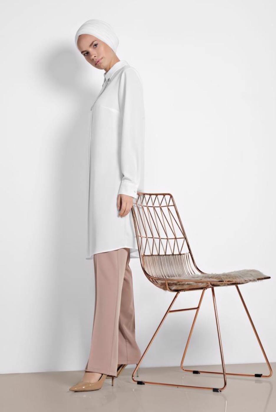 Vêtements hijab VISON PANTALON DROIT ALVİNA 7556