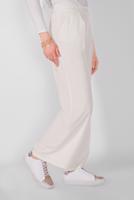 Tesettür giyim KREM BOL KESİM PANTOLON 7579 