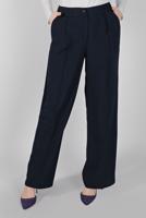 Tesettür giyim LACİVERT BOL KESİM PANTOLON 7579 