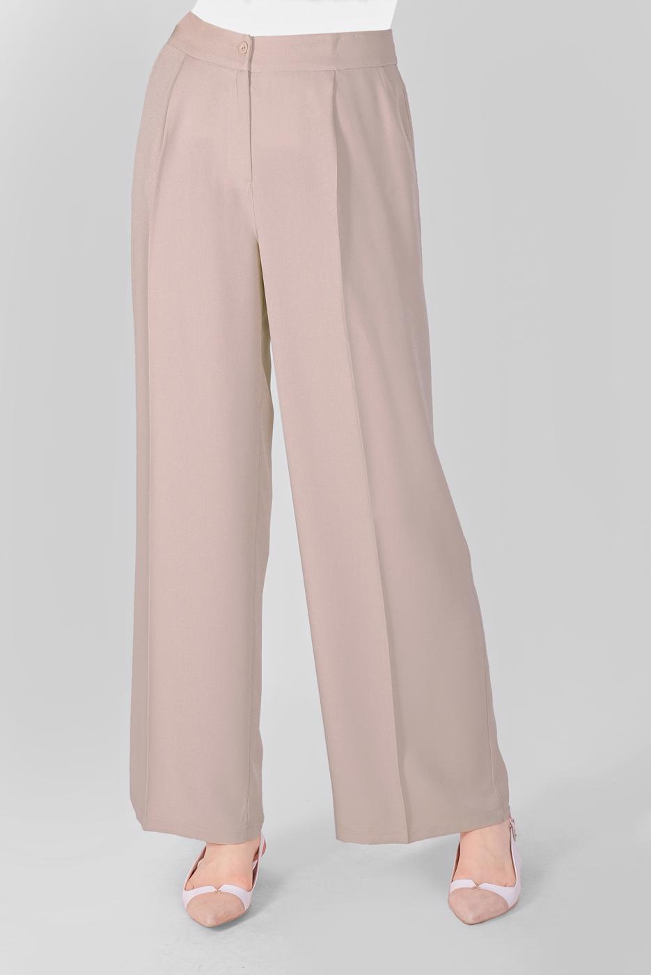 Vêtements hijab BEIGE PANTALON PALAIS 7579