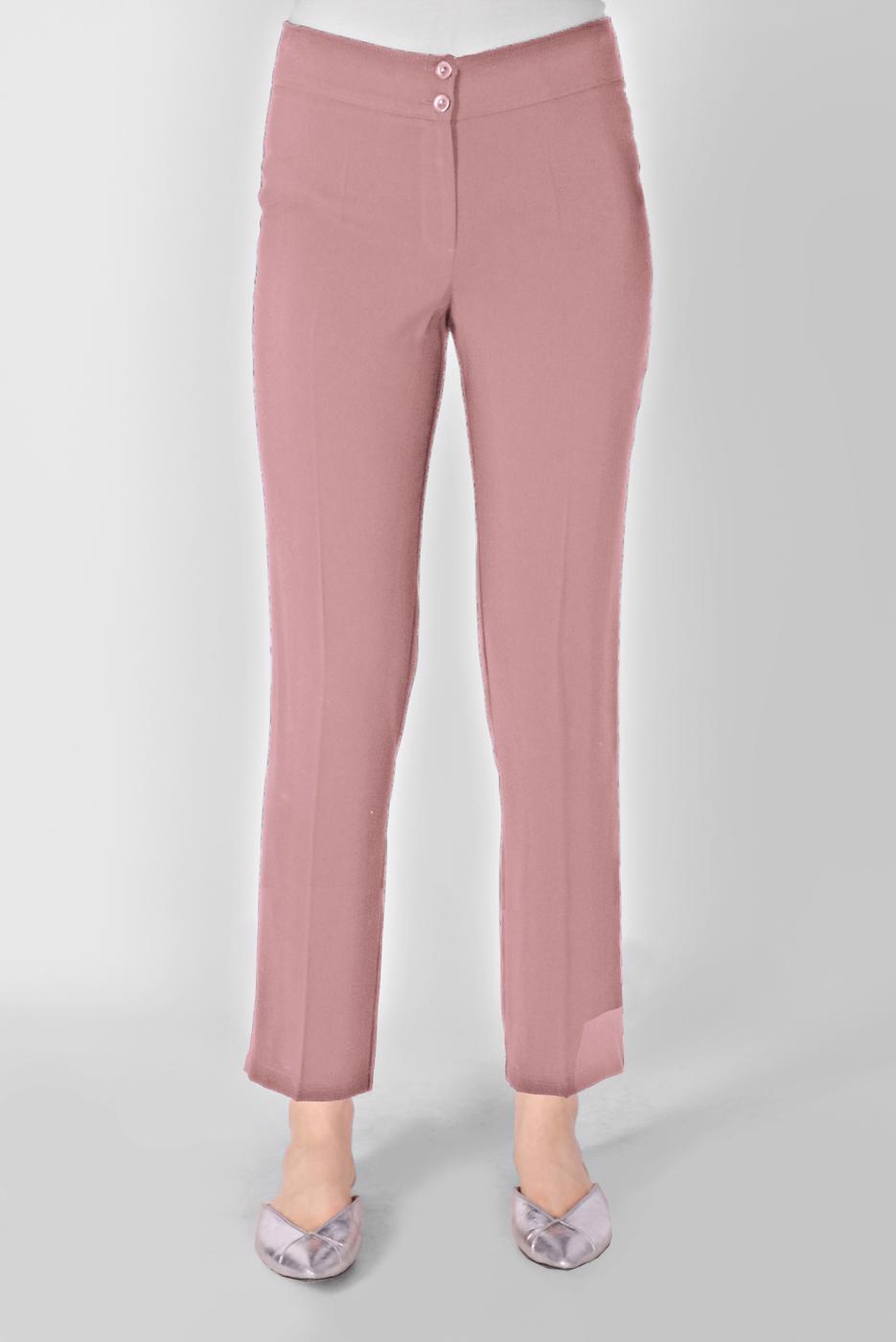 Tesettür giyim PUDRA ALVİNA DAR PAÇA PANTOLON 7594 