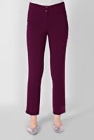 Tesettür giyim BORDO ALVİNA DAR PAÇA PANTOLON 7594 