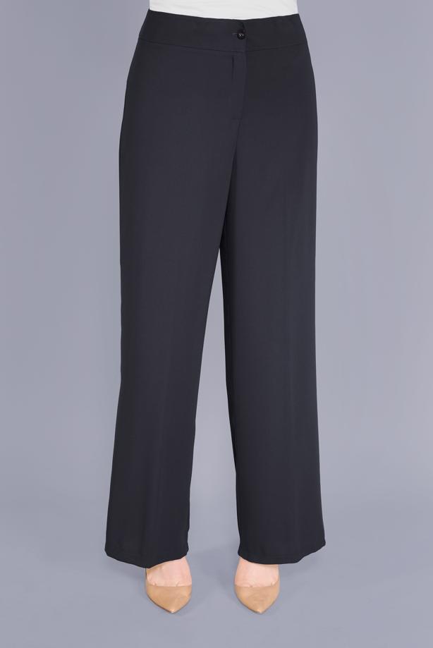 Vêtements hijab NOIR PANTALON TAILLE HAUTE T 7597 - TRENDTESETTÜR