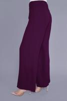 Tesettür giyim MÜRDÜM YÜKSEK BEL PANTOLON T 7597