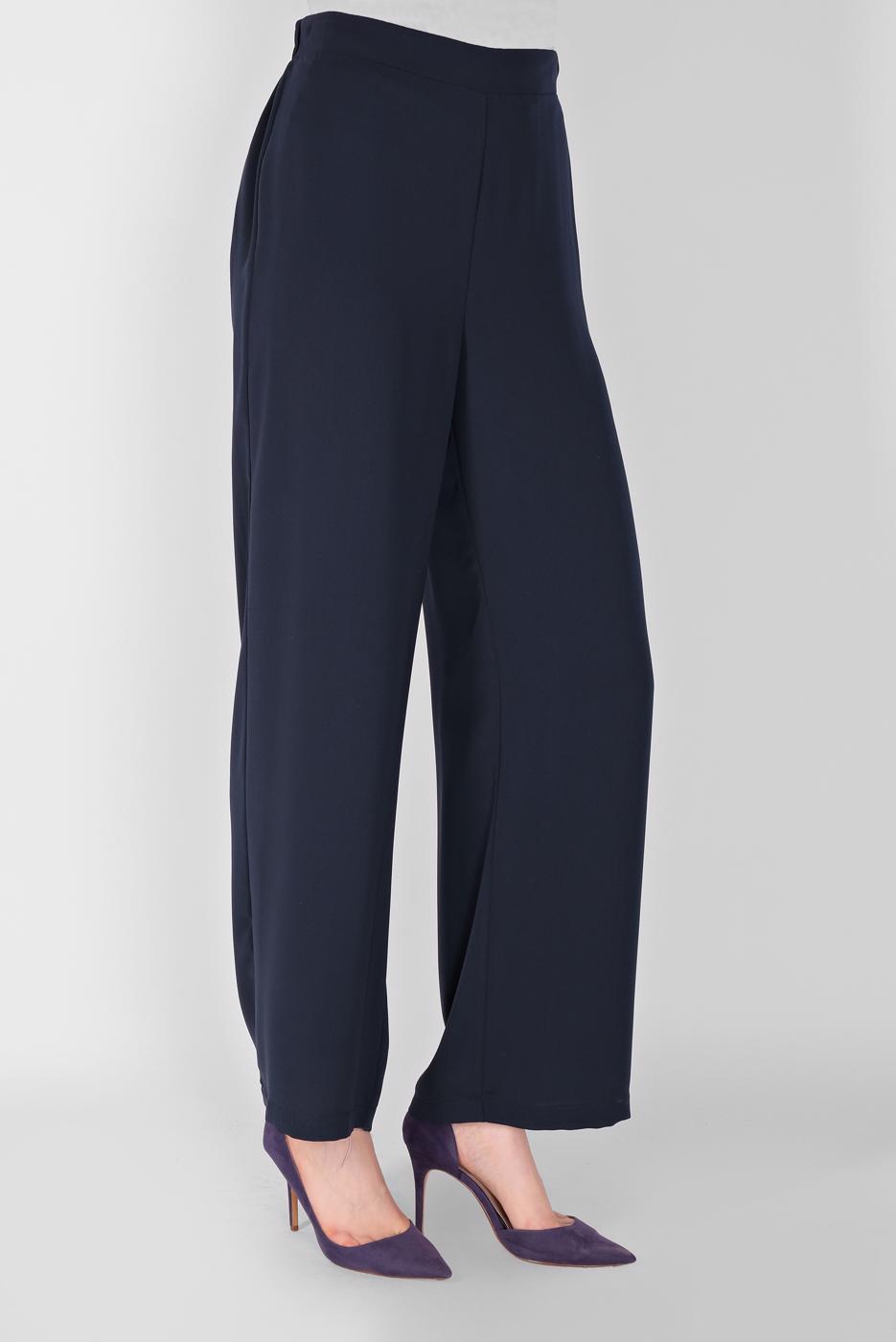Tesettür giyim LACİVERT GENİŞ KESİM PANTOLON T 7601