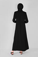Vêtements hijab NOIR ALVINA PARDESSUS T 10382