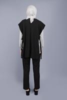 Hijab clothing BLACK TIE DETAIL PANTS SUIT 352 