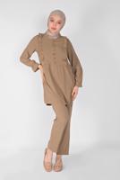 Vêtements hijab BRUN T 8366 NSS-2&prime;Lİ PANT. TAKIM