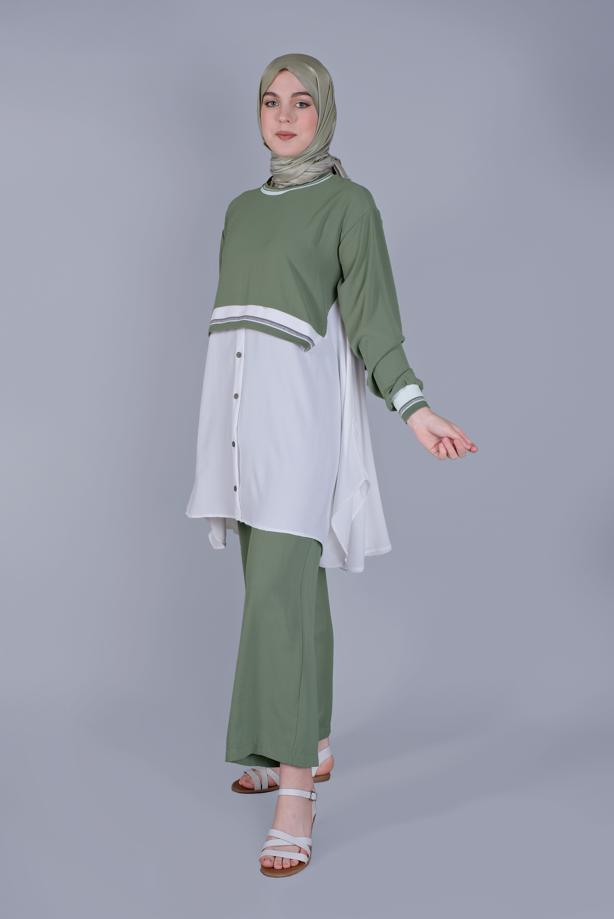 Hijab clothing  PANTS SUIT  9004  - TRENDTESETTÜR