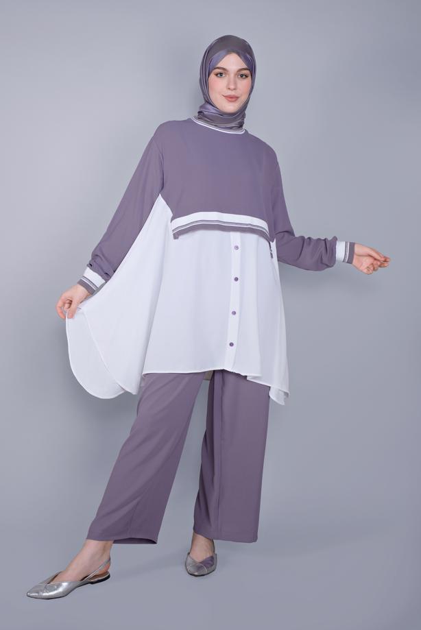 Hijab clothing  PANTS SUIT  9004  - TRENDTESETTÜR