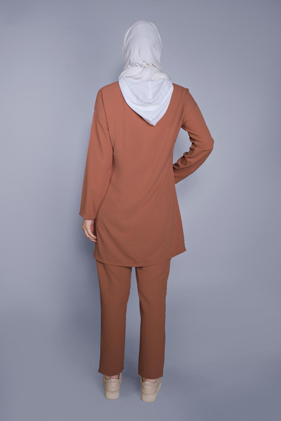 Vêtements hijab TABA COSTUME PANTALON 9366 