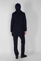 Vêtements hijab BLEU MARINE SURVÊTEMENT À BANDES IMPRIMÉES AVEC PANTALON 9619