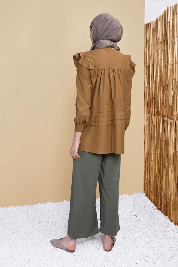 Vêtements hijab  FRILLED TUNIC 00001  - TRENDTESETTÜR