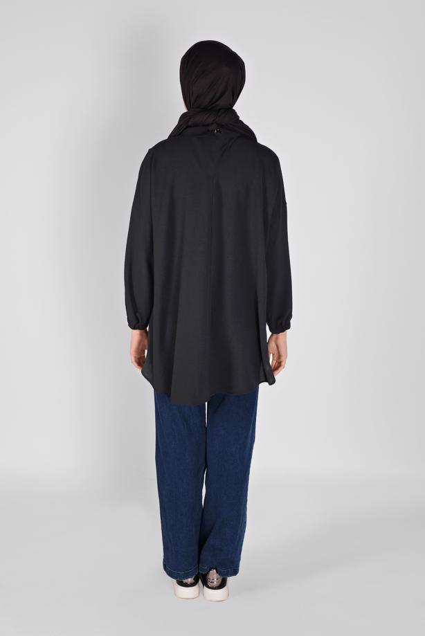 Vêtements hijab  SALAS TUNIC WITH SMOCKING 14012  - TRENDTESETTÜR