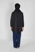 Vêtements hijab NOIR TUNIQUE CHEMISE SALAS 14012