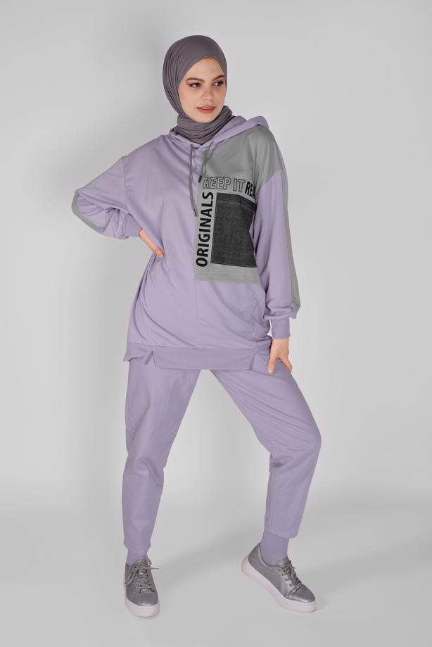 Vêtements hijab  T 17012 NFS-TUNİK - TRENDTESETTÜR