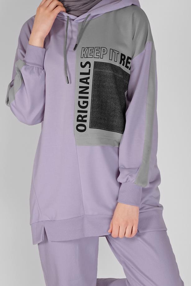 Vêtements hijab  T 17012 NFS-TUNİK - TRENDTESETTÜR