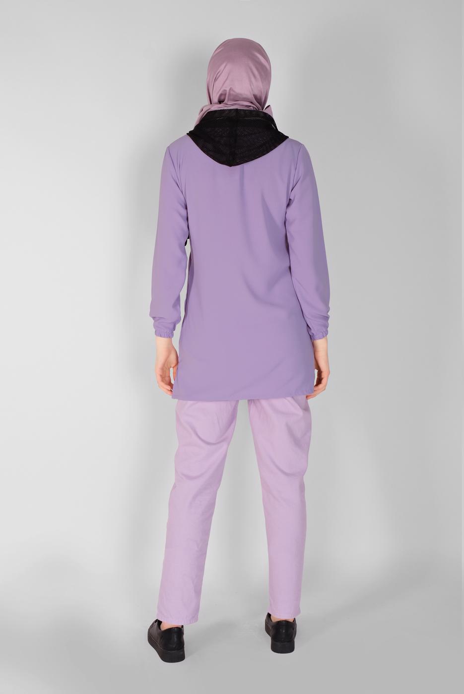 Vêtements hijab POURPRE TUNIQUE 54287 