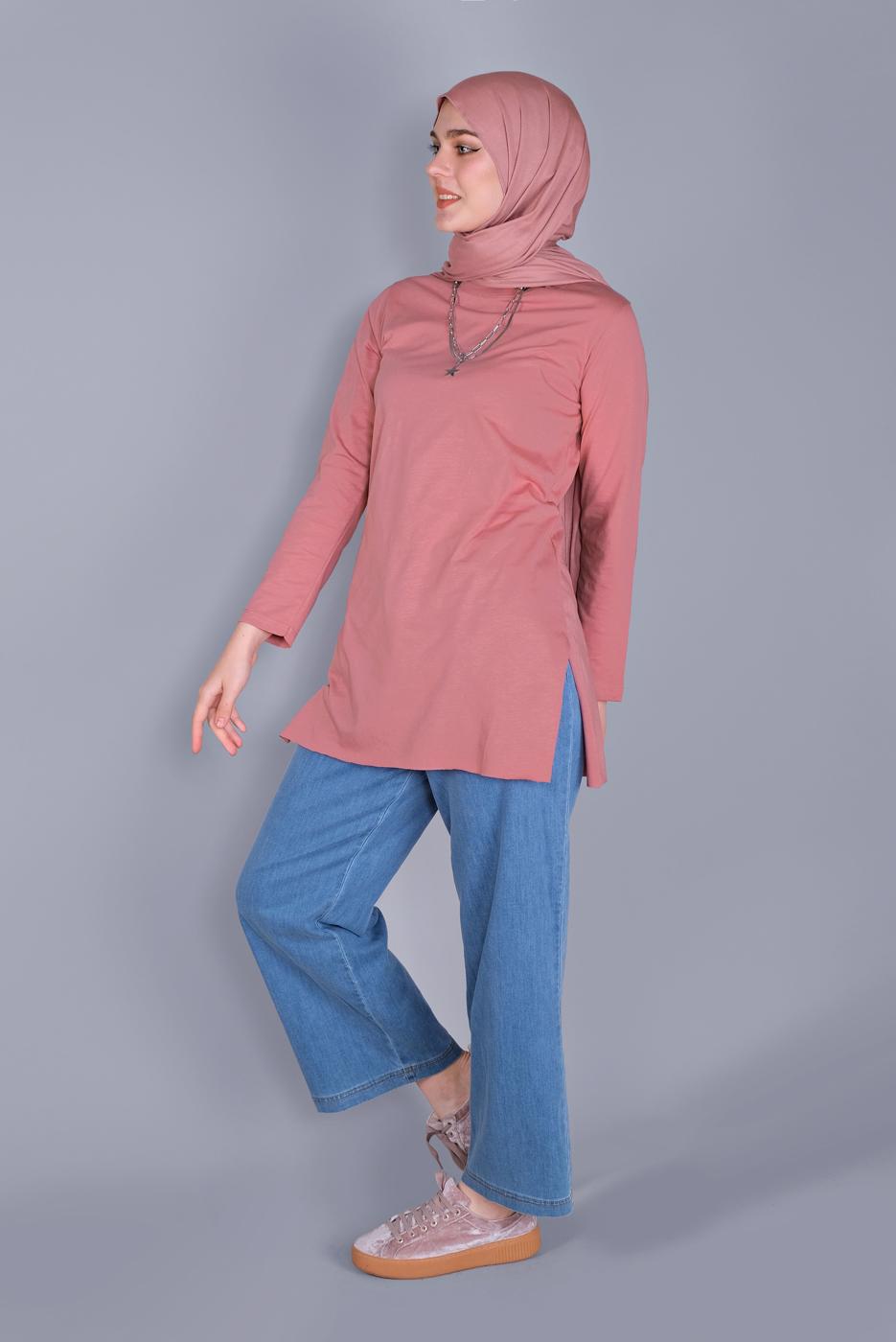 Hijab clothing POWDER BASIC TUNIC  0031 