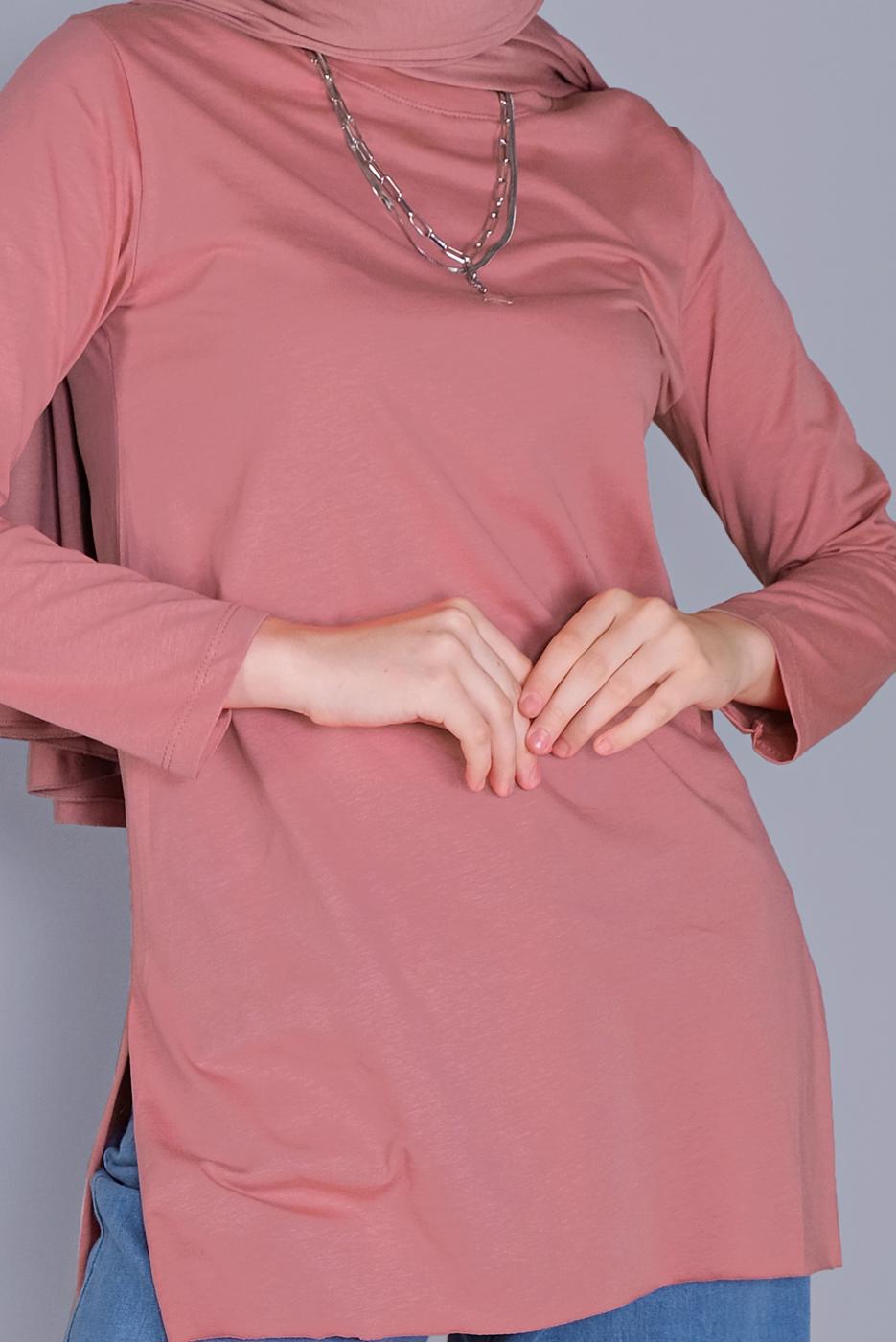 Hijab clothing POWDER BASIC TUNIC  0031 