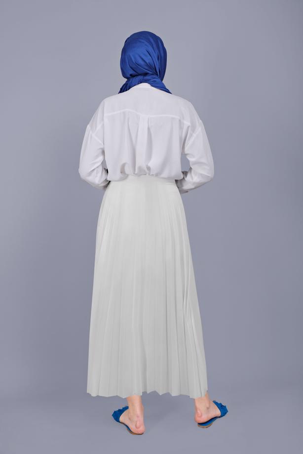 Hijab clothing  ETHNIC PATTERNED TUNIC 122 - TRENDTESETTÜR