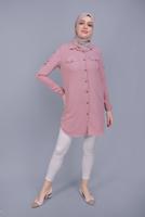 Hijab clothing POWDER TUNIC WITH POCKETS 1881 