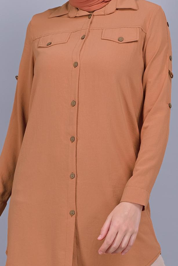 Vêtements hijab  TUNIC WITH POCKETS 1881  - TRENDTESETTÜR