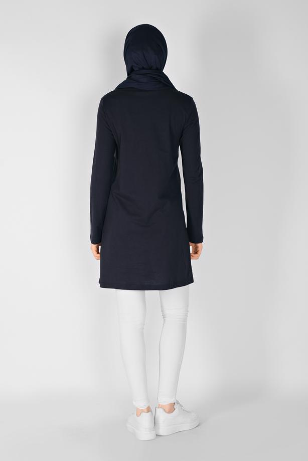 Hijab clothing  PRINTED TUNIC 2106  - TRENDTESETTÜR