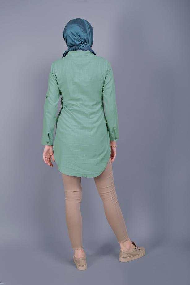 Vêtements hijab  BUTTONED TUNIC  2881 - TRENDTESETTÜR
