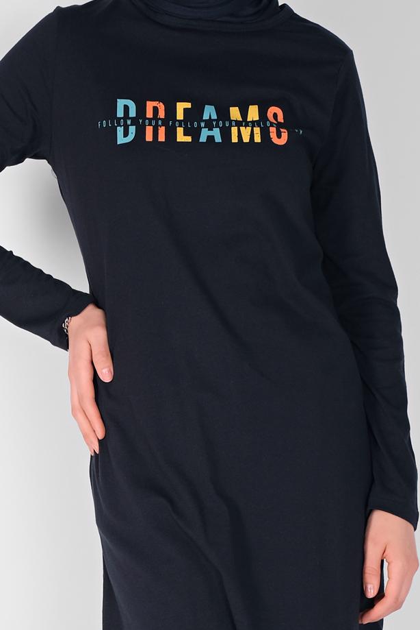 Vêtements hijab  PRINTED BASIC TUNIC  3106   - TRENDTESETTÜR