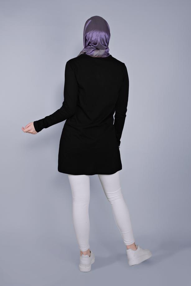 Vêtements hijab  COTTON FLORAL TUNIC 3306  - TRENDTESETTÜR