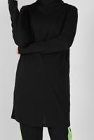 Tesettür giyim SİYAH BASİC PENYE TUNİK 6106 