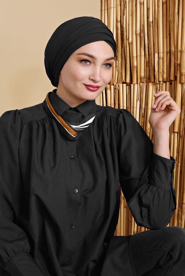 Hijab clothing  MEN′S COLLAR BUTTON TUNIC 9503  - TRENDTESETTÜR