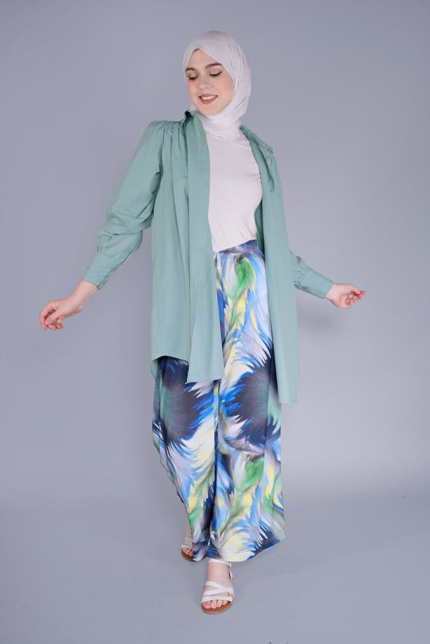 Hijab clothing  MEN′S COLLAR BUTTON TUNIC 9503  - TRENDTESETTÜR