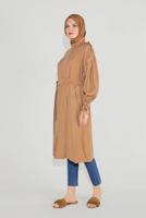 Hijab clothing ORANGE T 10192 ALVİNA  50298 TRENÇKOT