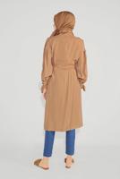 Hijab clothing ORANGE T 10192 ALVİNA  50298 TRENÇKOT