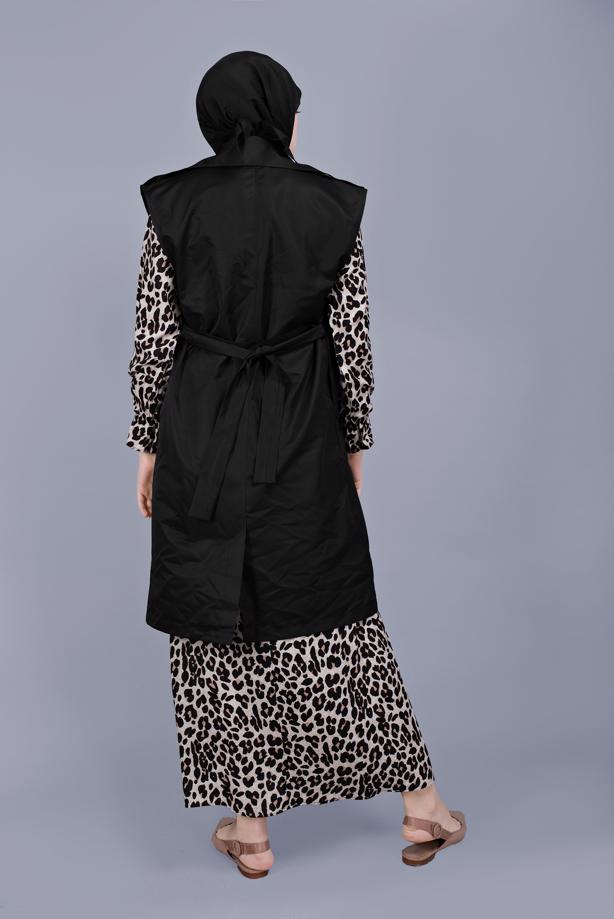 Vêtements hijab  BUTTON BELTED VEST 252  - TRENDTESETTÜR