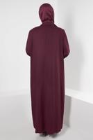 Hijab clothing PLUM ALVİNA CLASSIC COLLAR BUTTONED TOPCOAT 1093 